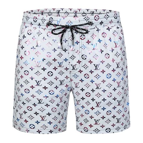 louis vuitton mens shorts cheap|louis vuitton swim shorts black.